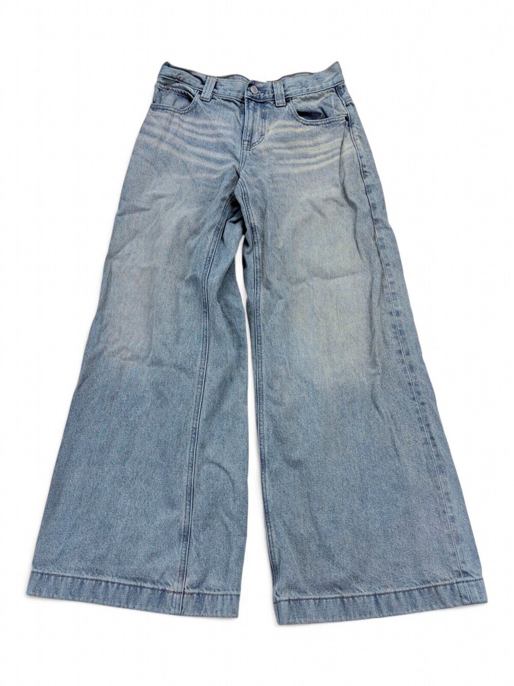 Pacsun Sloane Ultra Baggy Wide-Leg Jeans Size 25 Light Wash